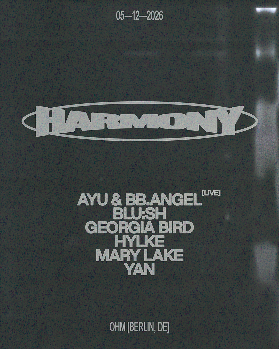 Harmony Label Night