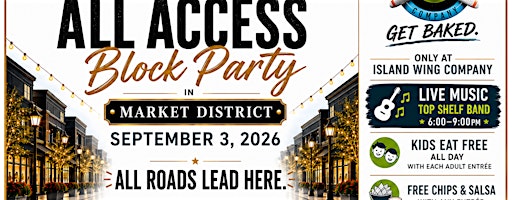Island Wing Company/Market District Block Party