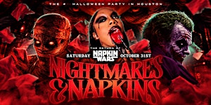 NIGHTMARES & NAPKINS: The Return of Napkin Wars | HTX #1 Halloween Party