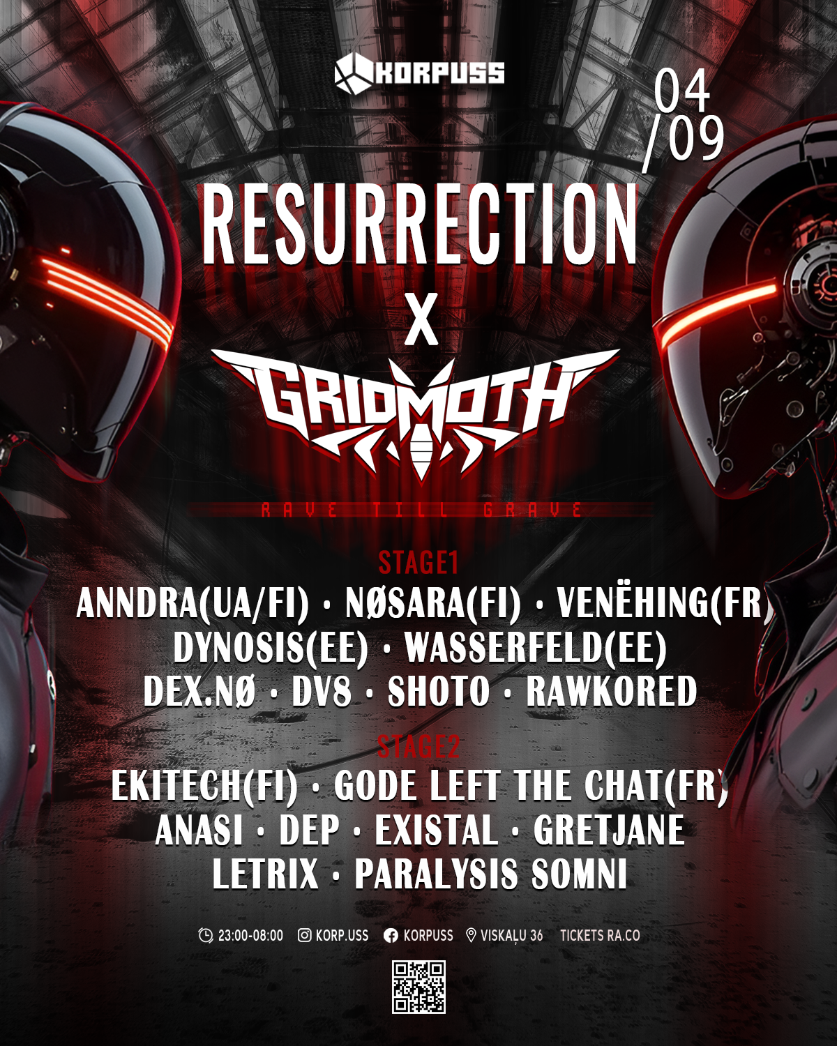 RESURRECTION × GRIDMOTH