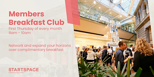 StartSpace Breakfast Club- Public Admission