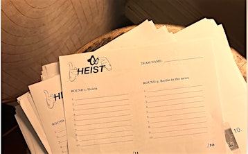 HEIST pub quiz