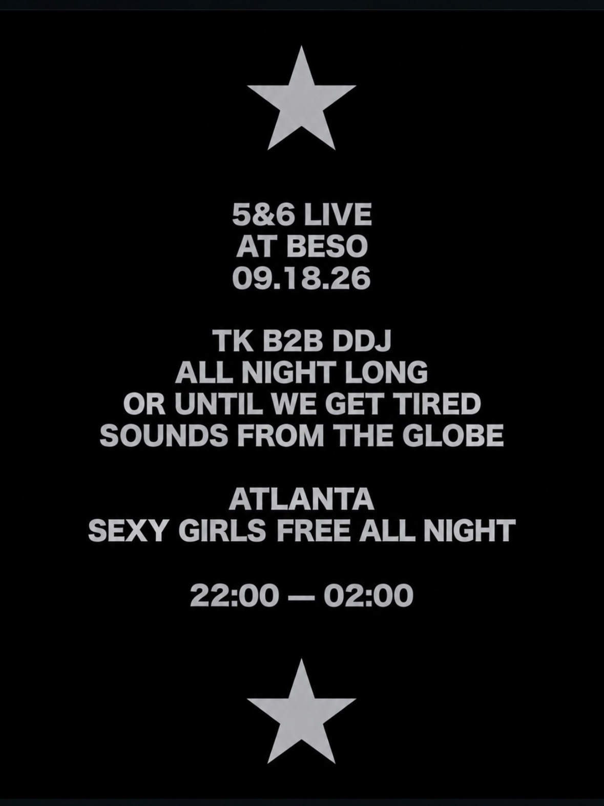 5&6 Live @ Beso