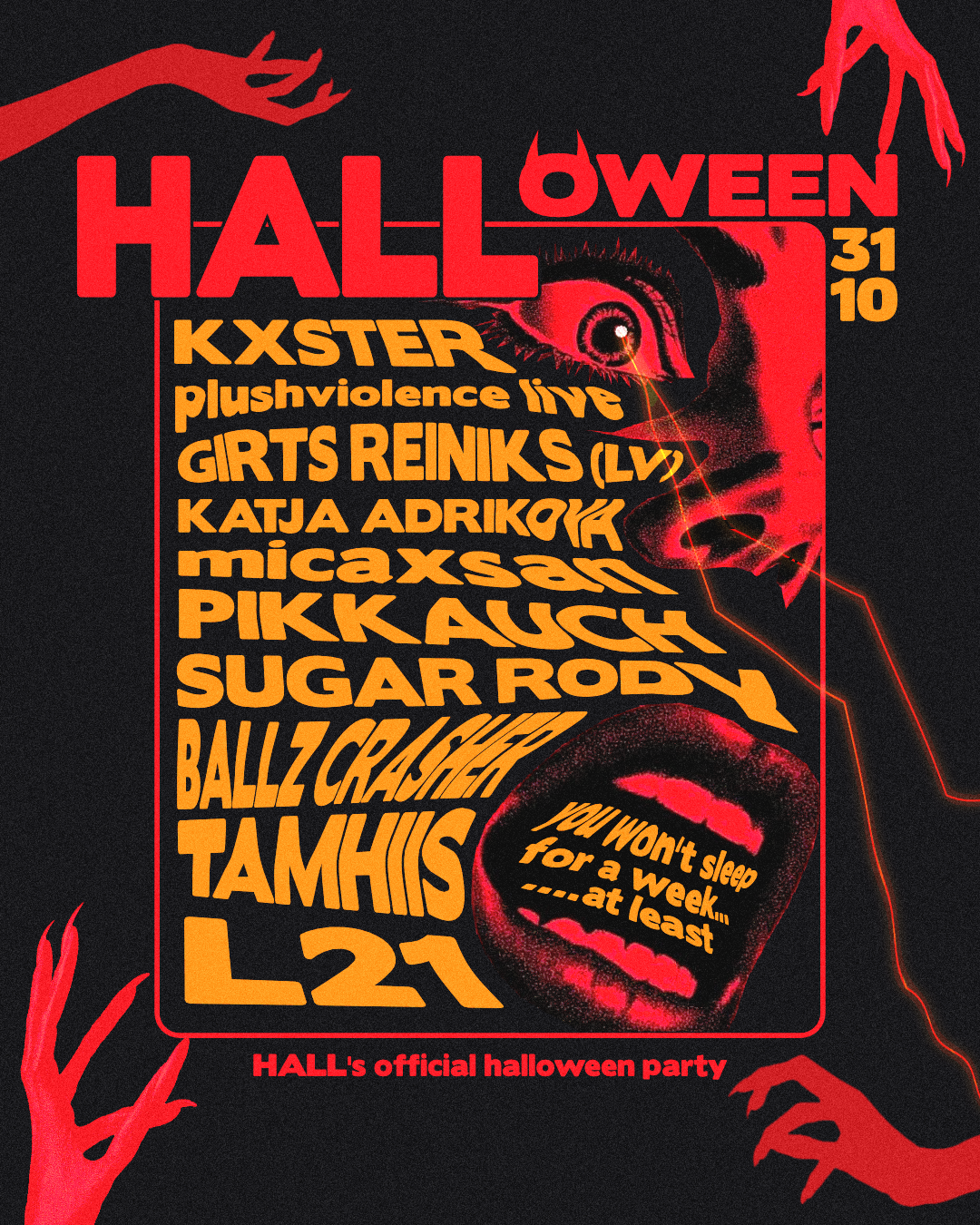 HALLoween: Hall's official Halloween party