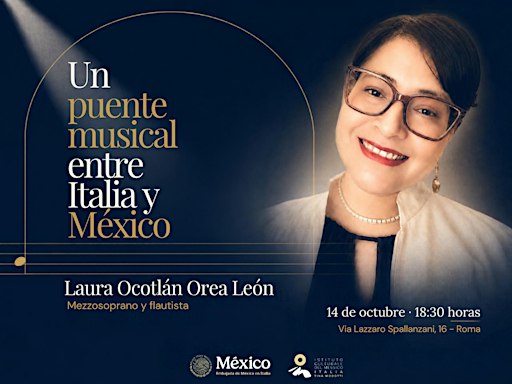 Concierto "Un puente musical entre Italia y México"
