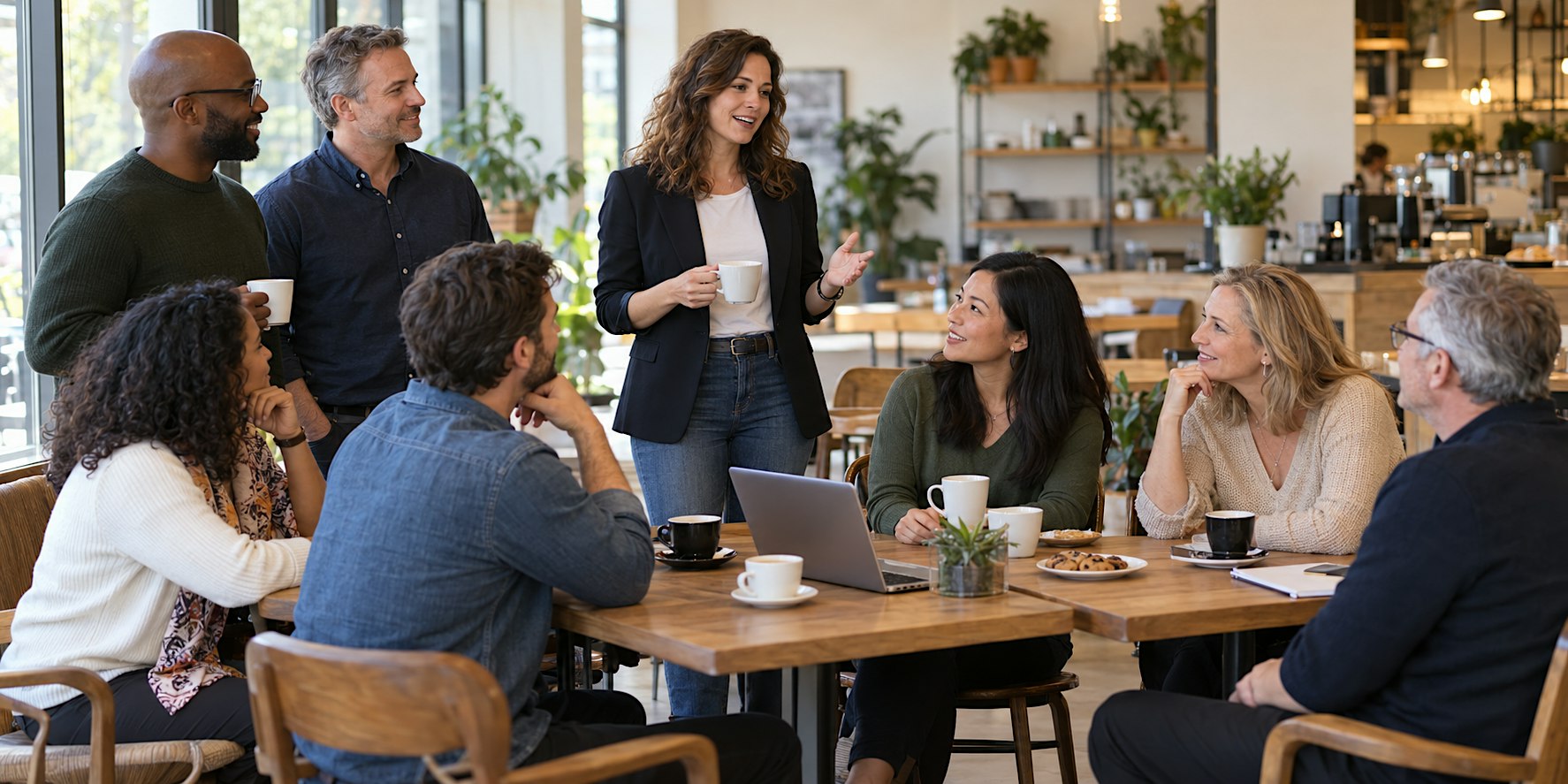 UN CAFÉ PARA EMPRENDER | Networking y presentación de negocio