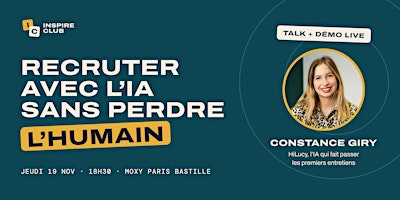 Inspire Club #2 : Recruter avec l’IA sans perdre l’humain