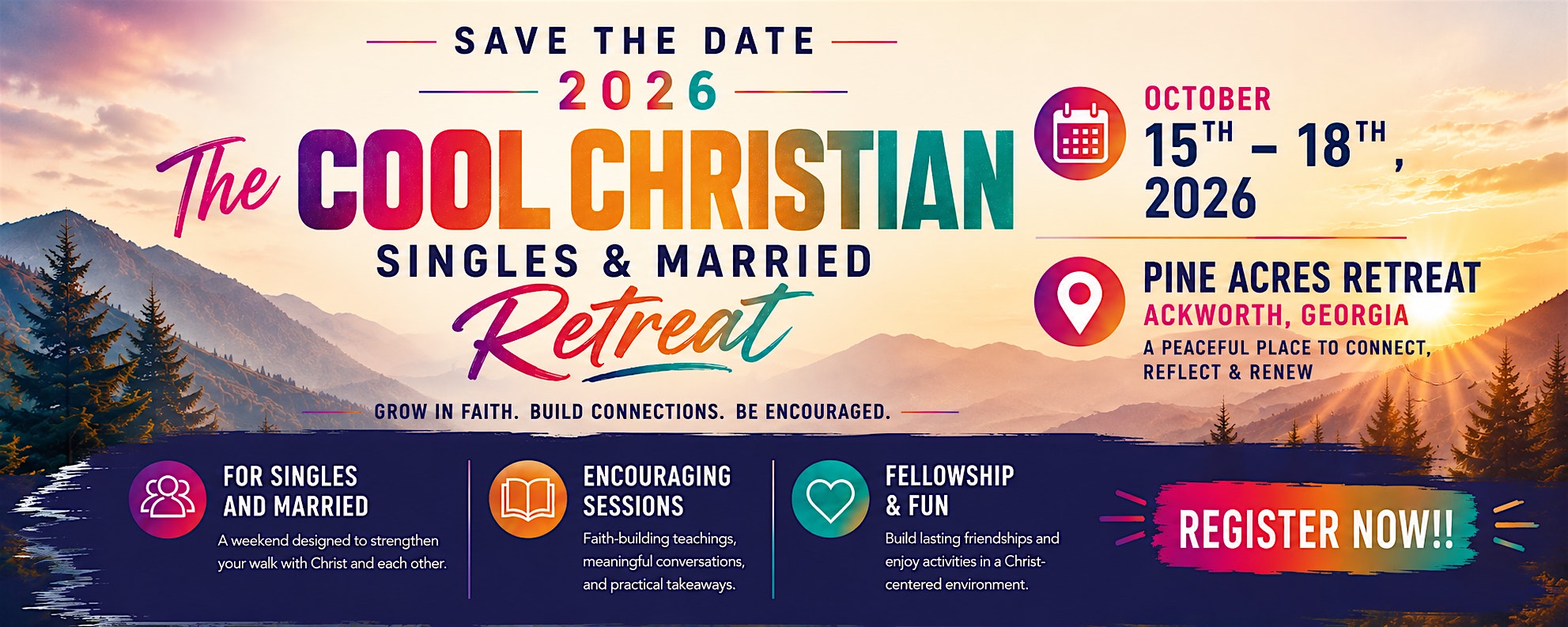 Cool Christian Corner Global: Singles and Married Retreat