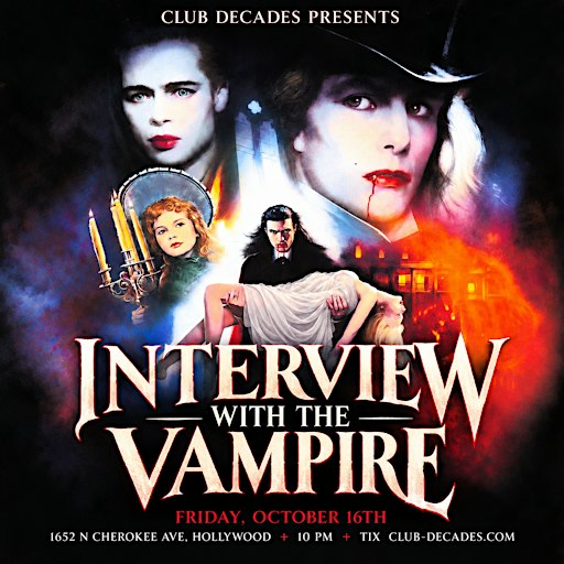 Interview With the Vampire Halloween | Club Decades