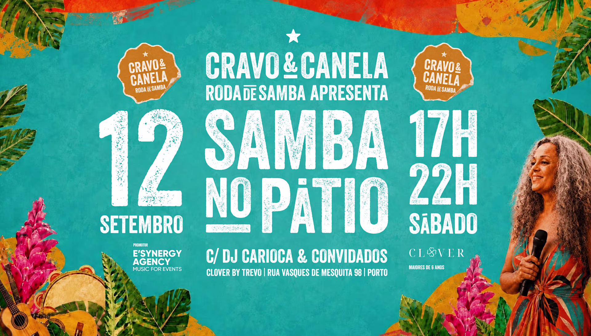 Cravo & Canela Roda De Samba - 12 Set "Samba No Pátio"