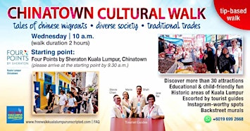 Chinatown Cultural Walk in Kuala Lumpur (tip-based)-Wednesday session