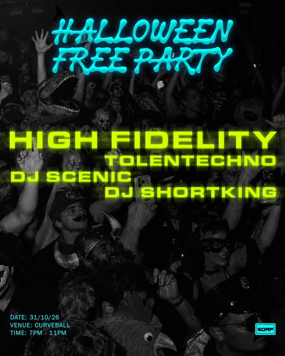 SOAP: FREE HALLOWEEN PARTY