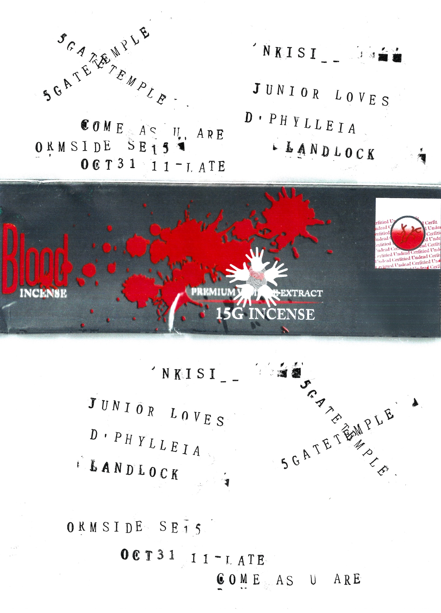 5 GATE TEMPLE ~ OCTOBER 31ST ~ HALLOWEEN