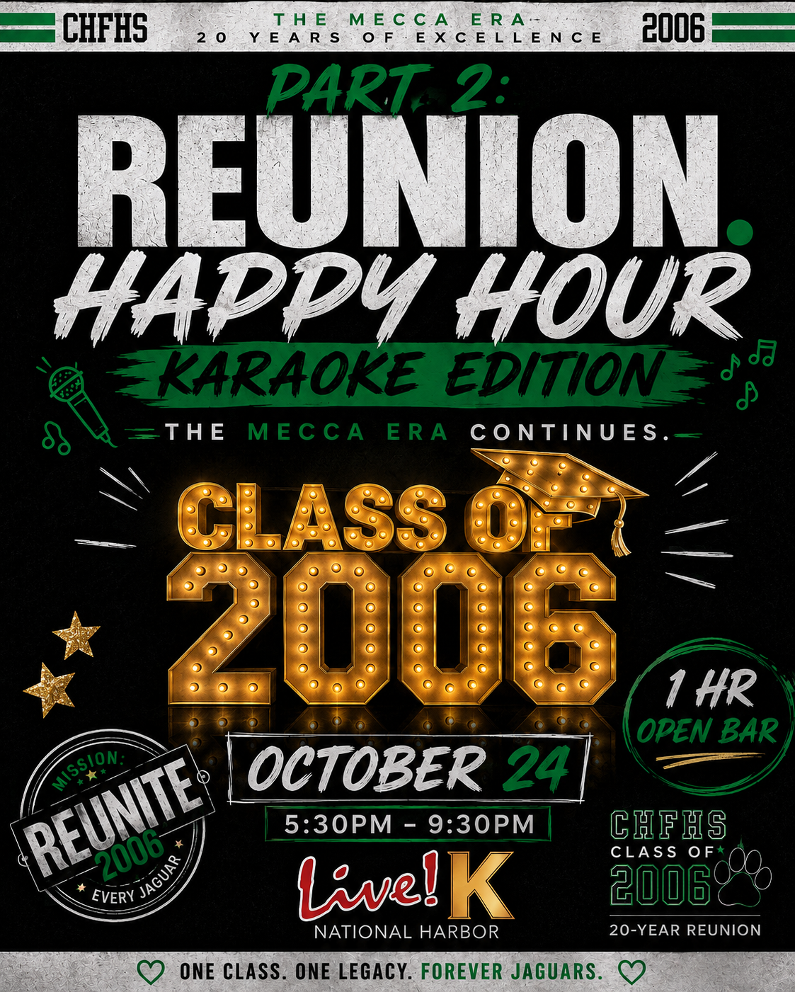 CHFHS Class of 2006 Reunion Happy Hour