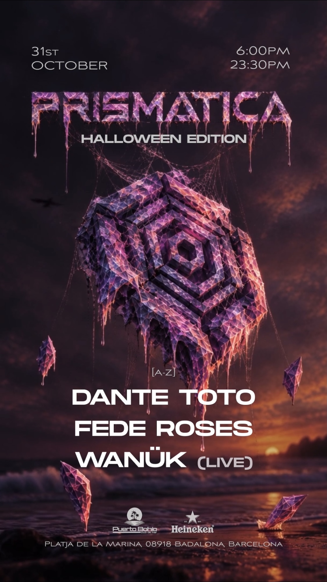 PRISMATICA Halloween Edition: Indie Dance & Melodic Techno
