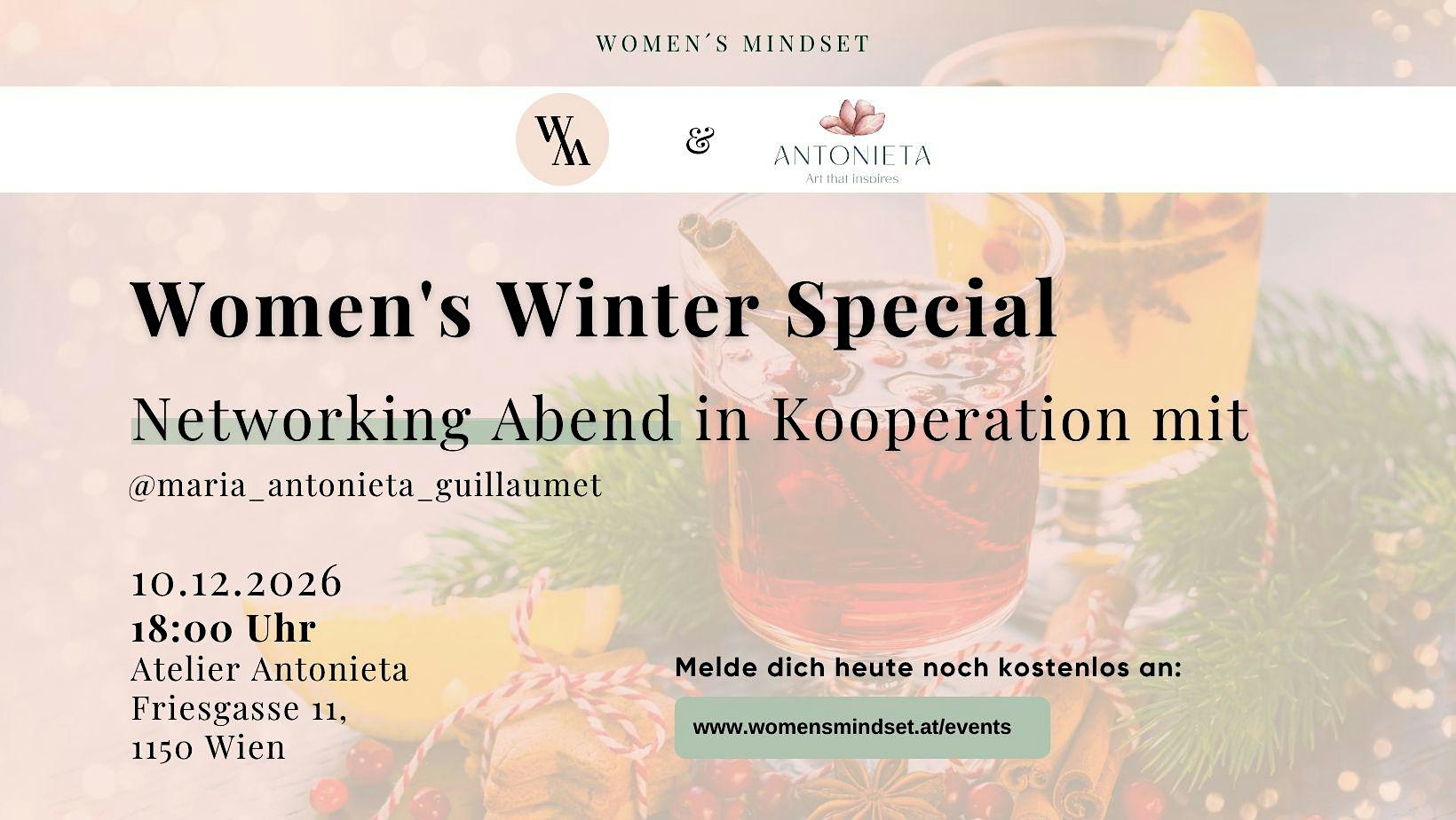 Women´s Mindset Winter Special - Networking Abend