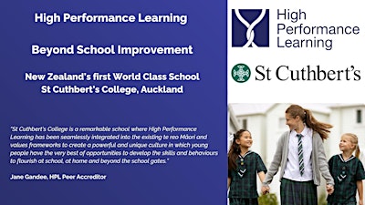High Performance Learning: Beyond School Improvement