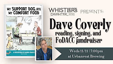 Dave Coverly Author Event and FoDACC Fundraiser