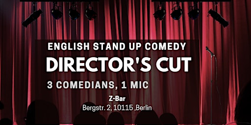 English Stand Up Comedy in Mitte - Director's Cut XLIX (FREE SHOTs)