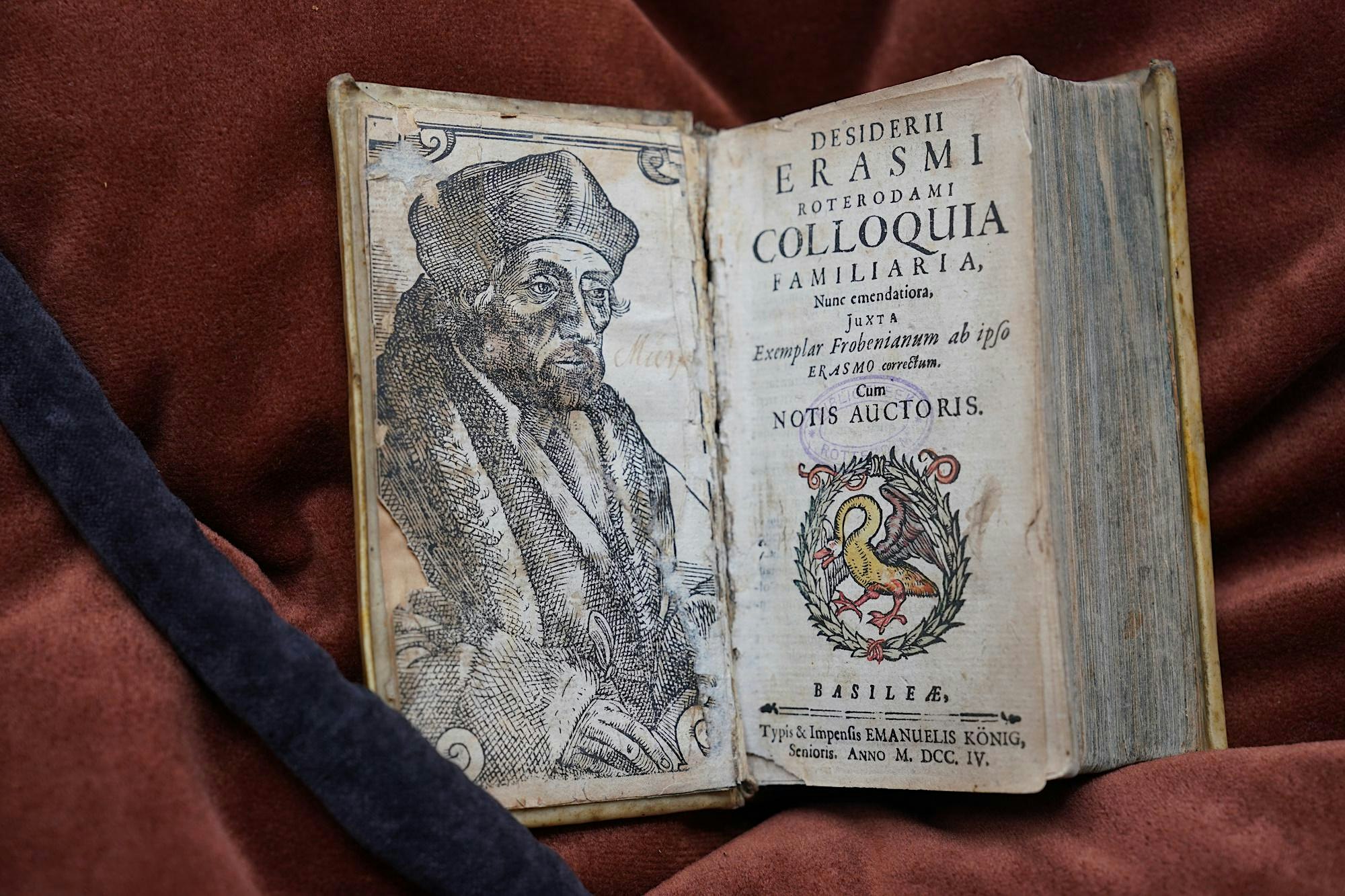 Biebcollege: Erasmus uit de kluis