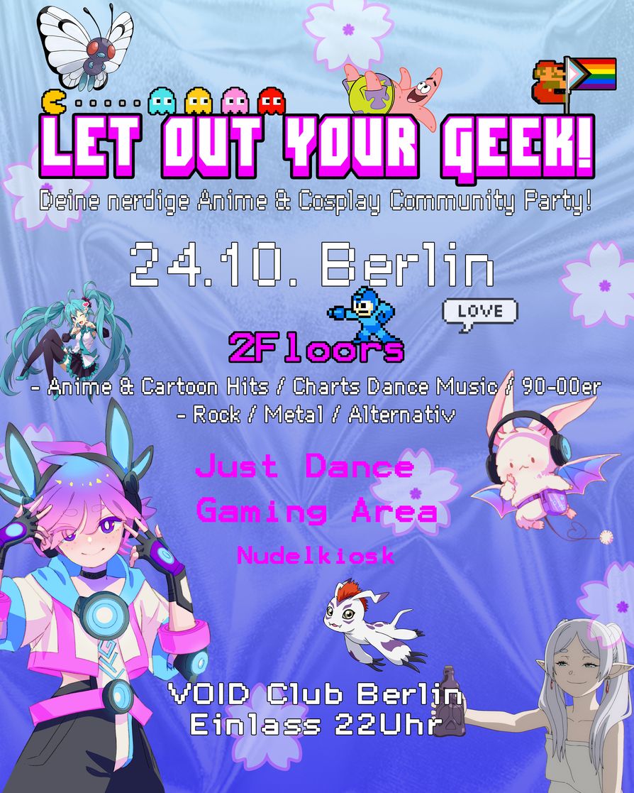 Let out your Geek! Anime & Cosplay Community Party