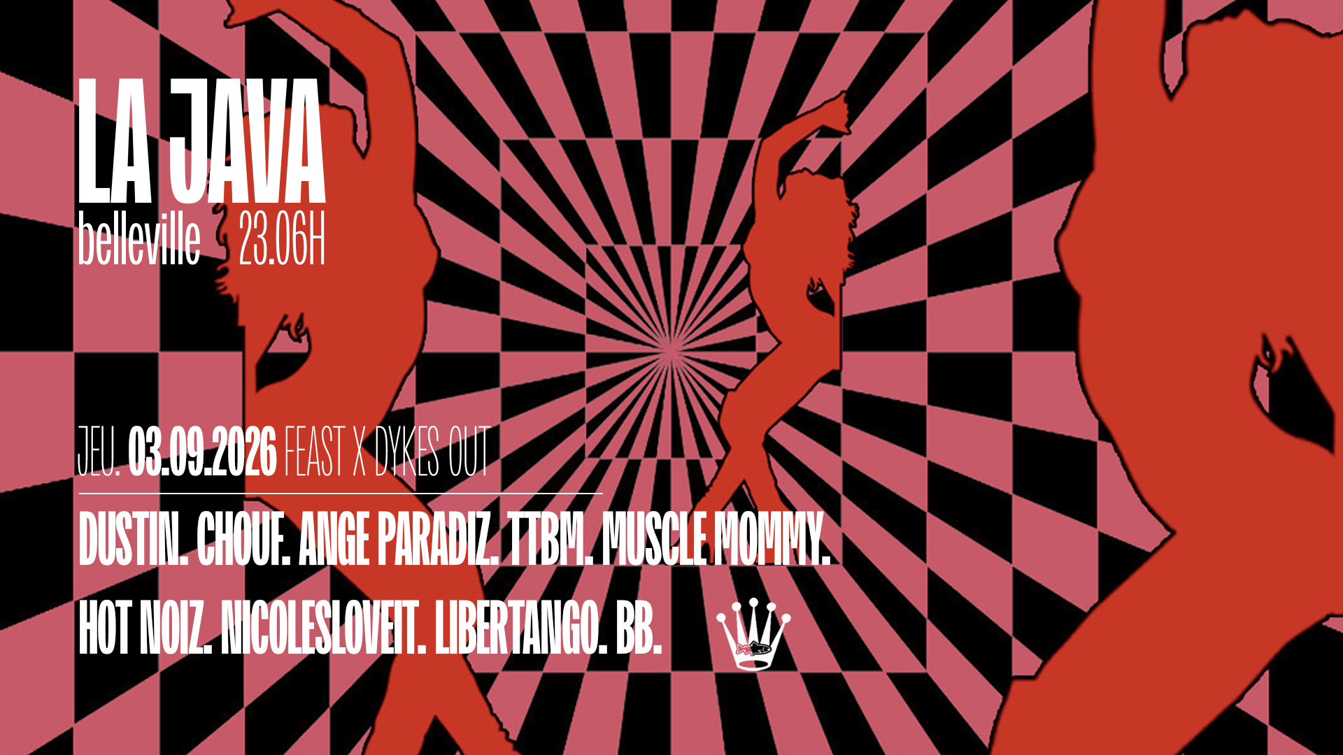 Chouf, Dustin, Ange Paradiz & More: Feast X Dykes Out