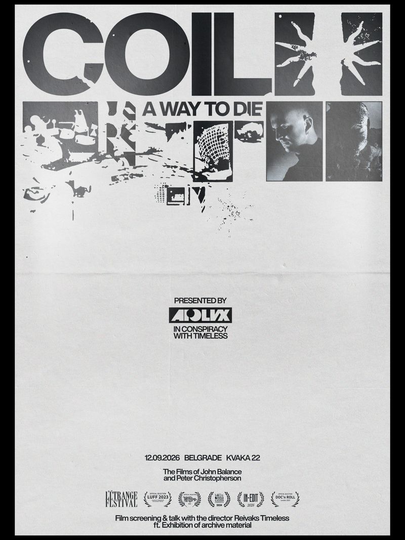 Coil: A WAY TO DIE
