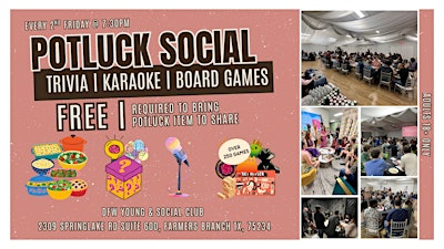 Potluck Social: Trivia, Karaoke, and Board Games