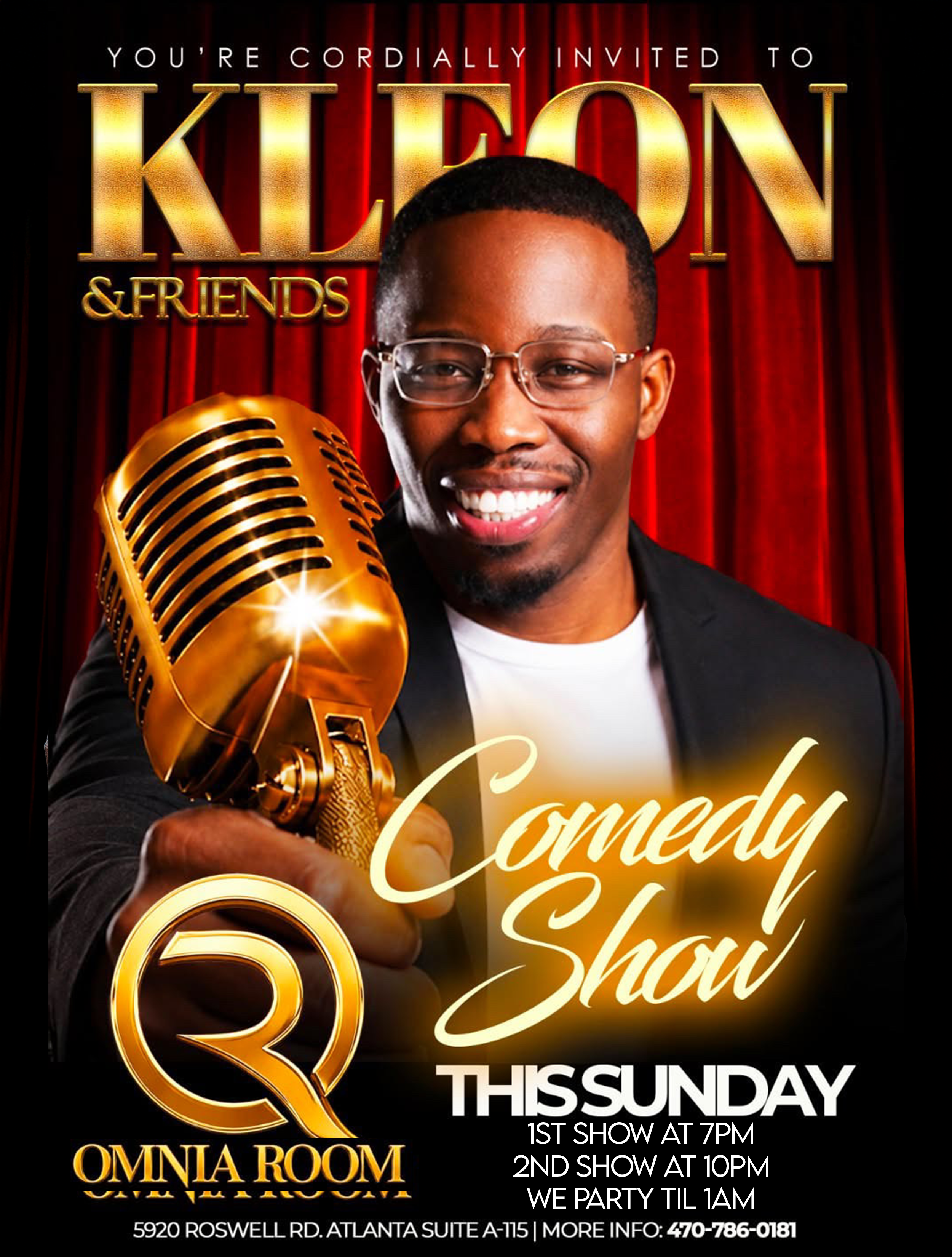 Kleon & Friends Comedy Show: 9/13