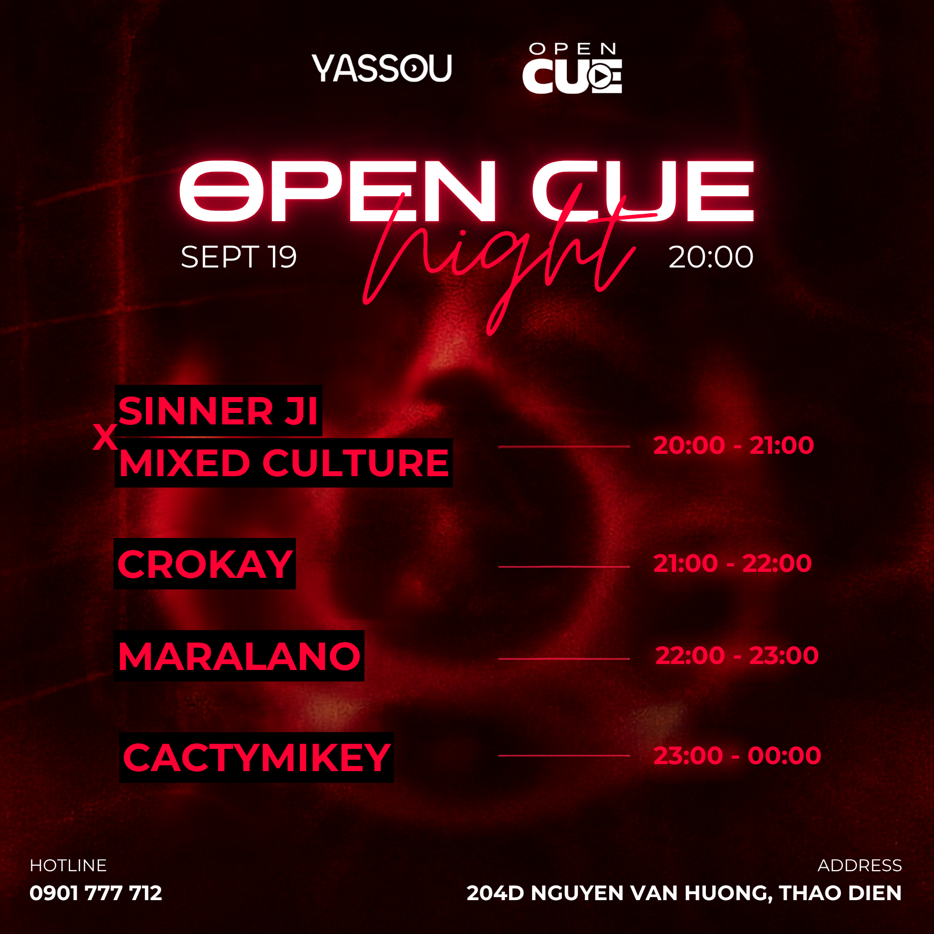 OPEN CUE NIGHT