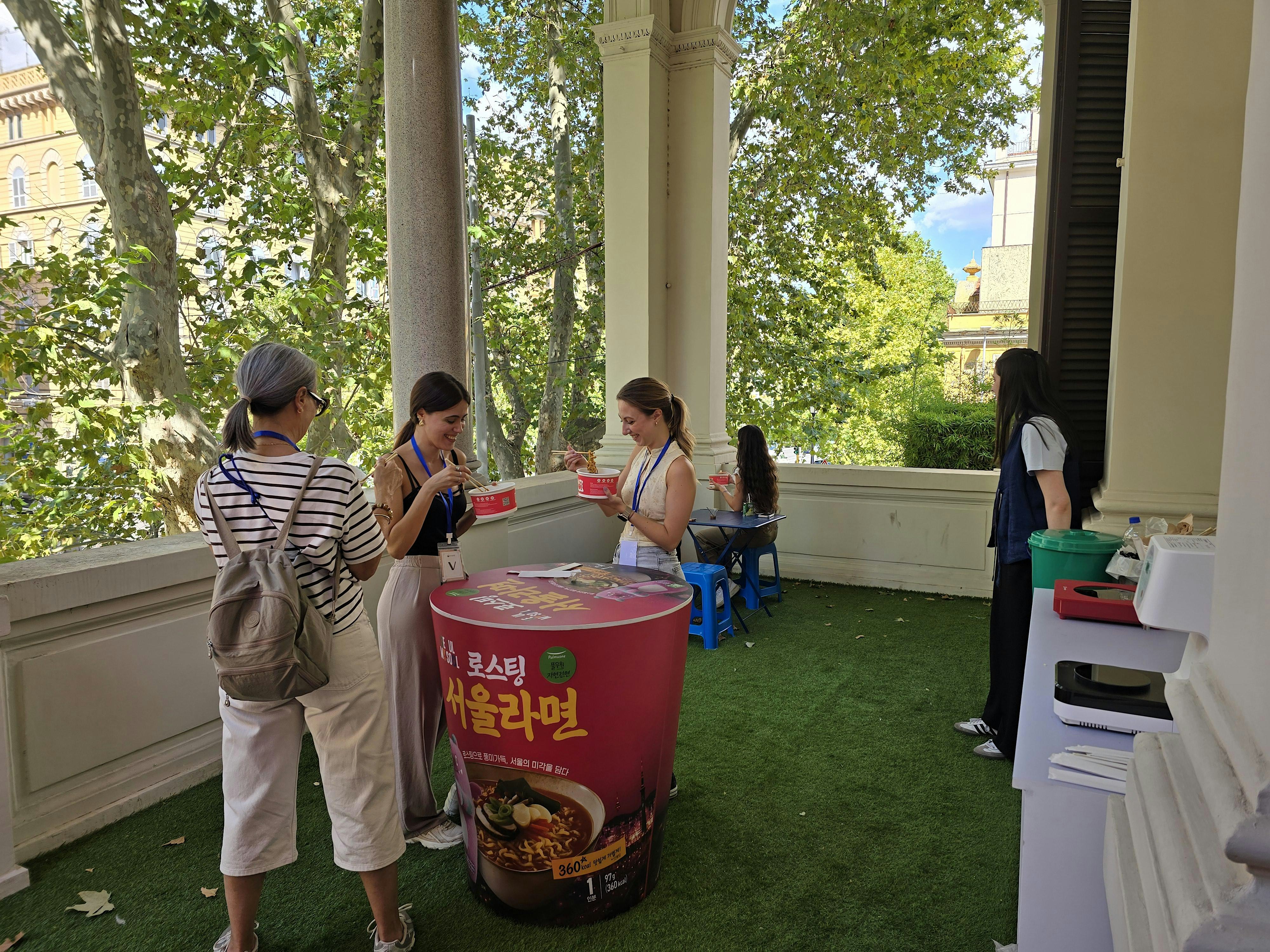 Angolo Ramyeon dell'Istituto Culturale Coreano
