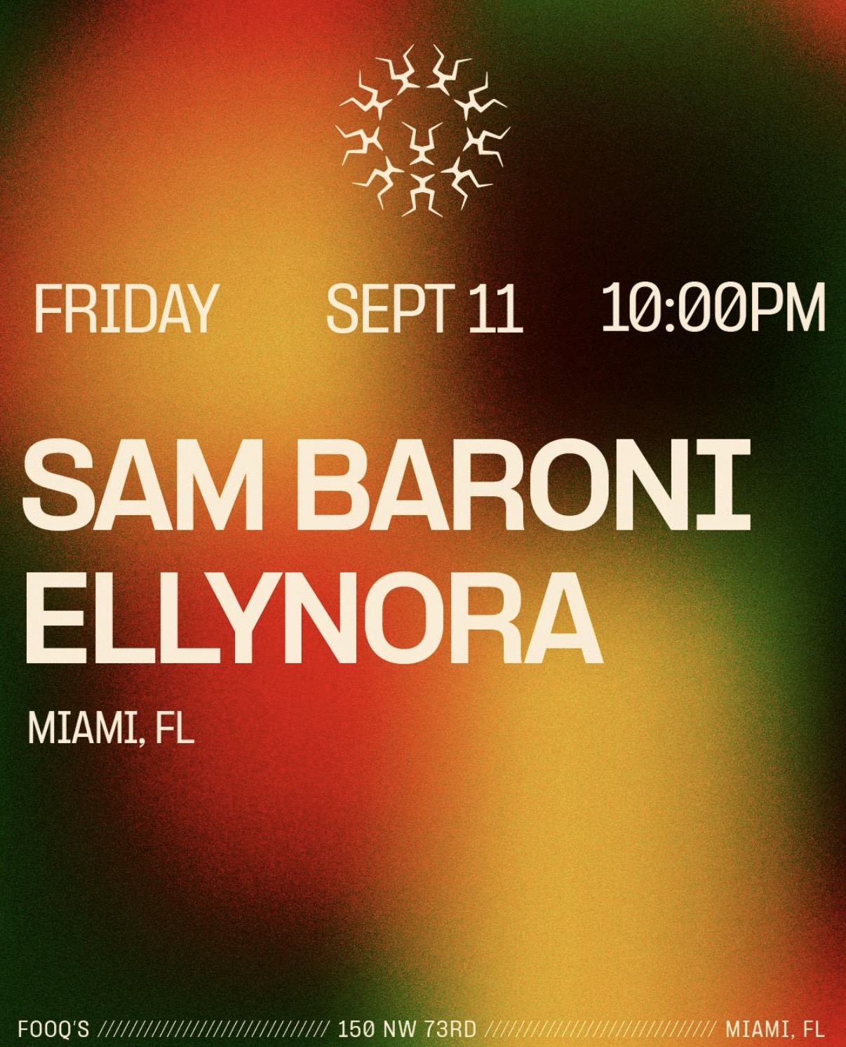 Sam Baroni, Ellynora