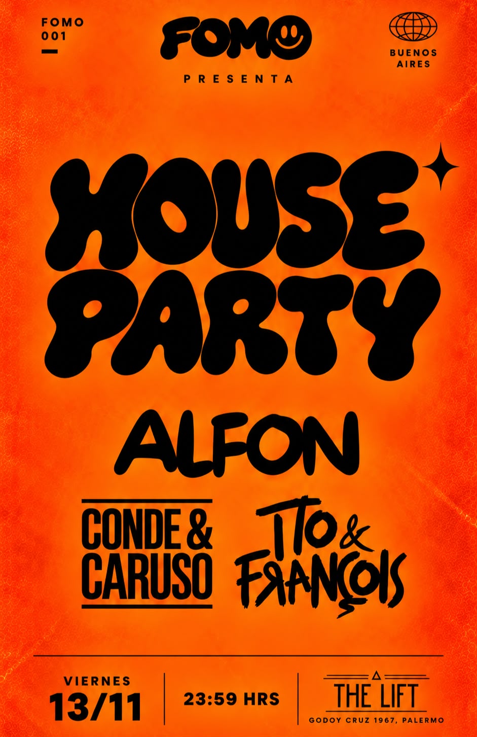 FOMO presents HOUSE PARTY