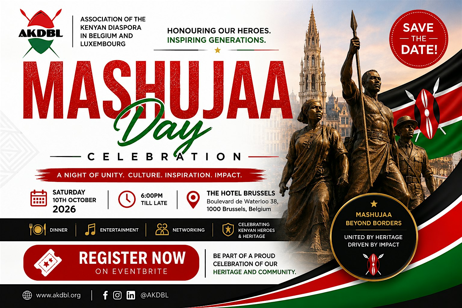 AKDBL Mashujaa Day Celebration - Gala Dinner