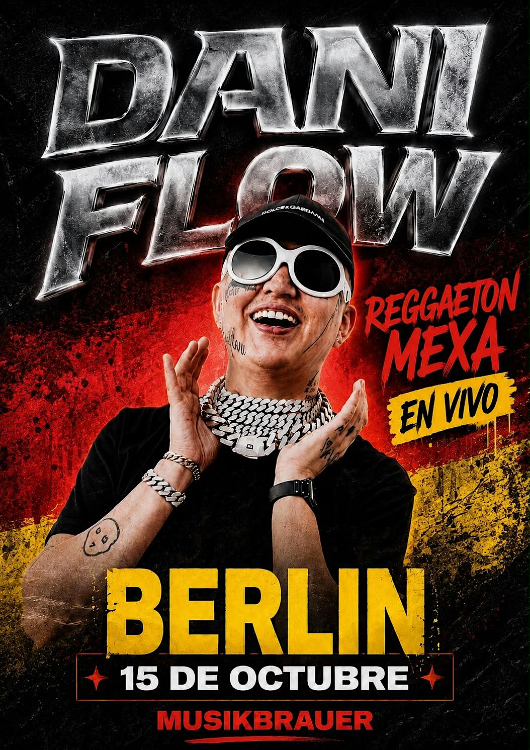 DANI FLOW EL MEJOR REGUETÓN EN BERLÍN