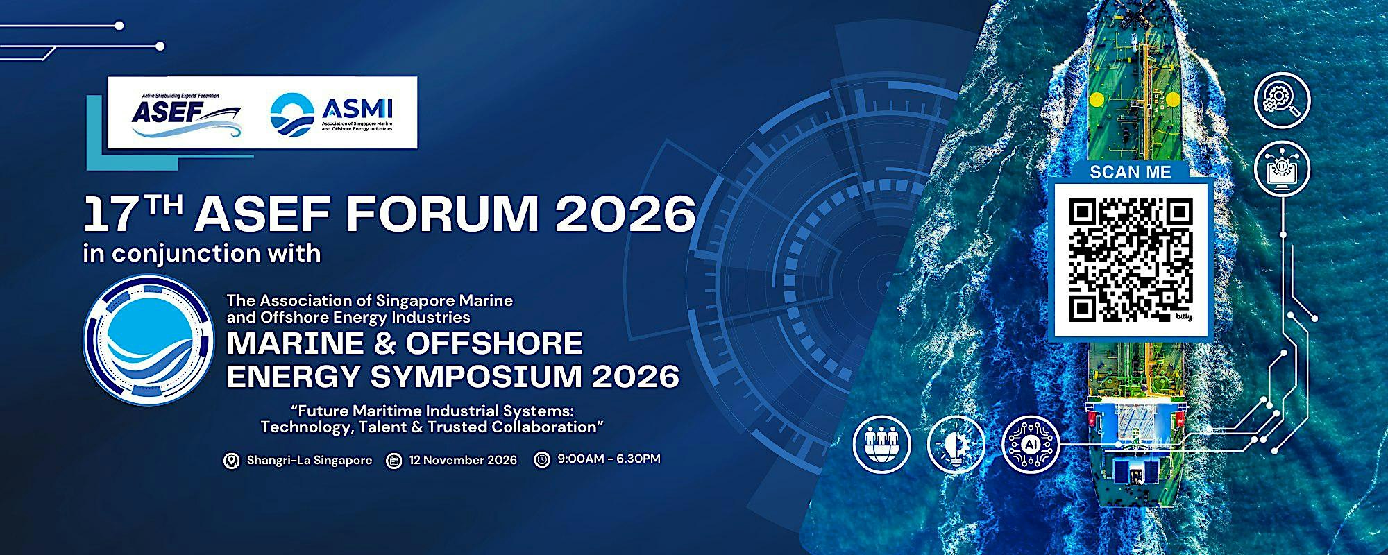 17th ASEF Forum in Conjunction with ASMI M&OE Symposium 2026