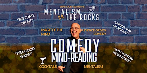 COMEDY MIND-READING! Laughs. Cocktails. Mentalist Zero Crystal Balls 11/12