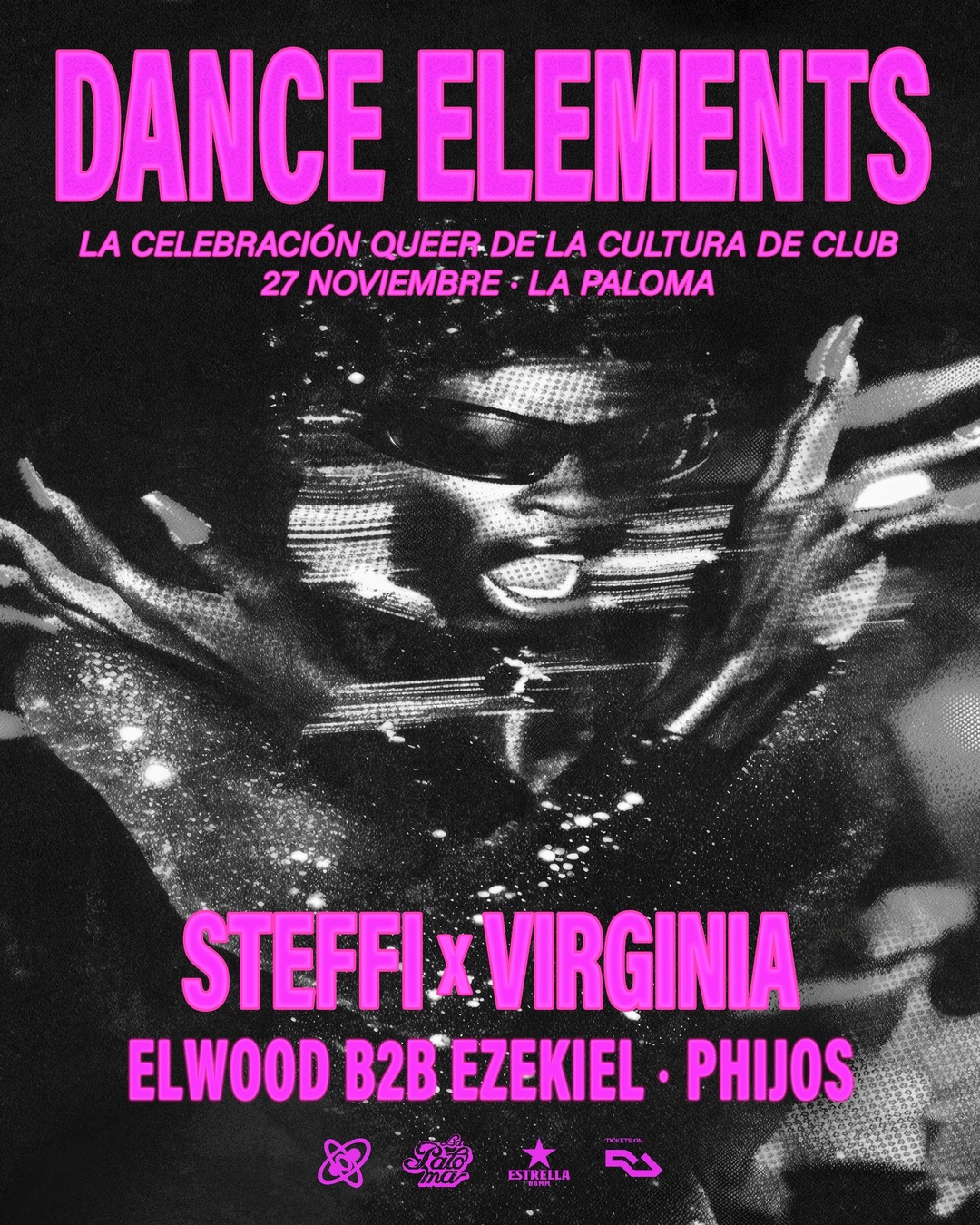 La Paloma meets Dance Elements: Steffi x Virginia + Elwood b2b Ezekiel + Phijos