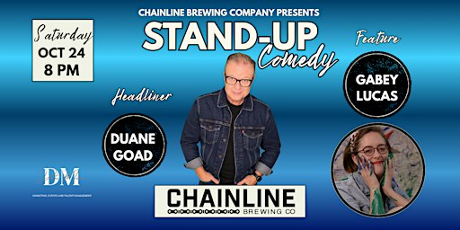 Stand-Up Comedy with Duane Goad  @ Chainline Brewing Company