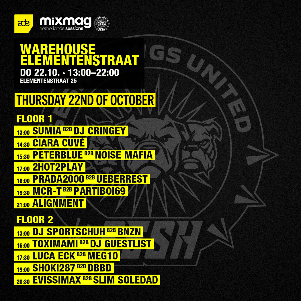 SESH x Mixmag Netherlands - ADE Edition