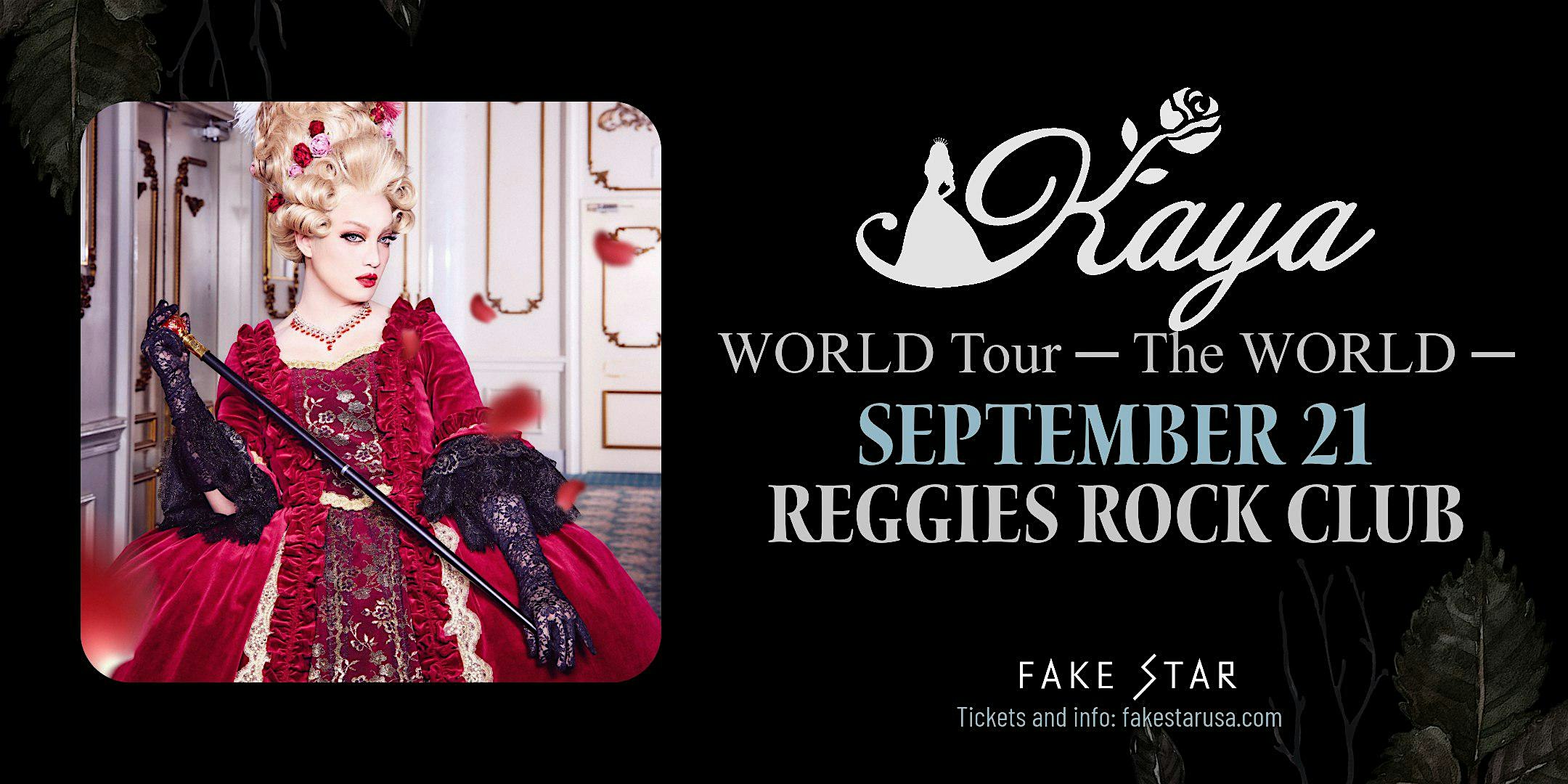 Kaya WORLD Tour - Live in Chicago VIP Upgrade