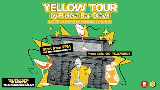 Yellow Tour - Riviera Bar Crawl