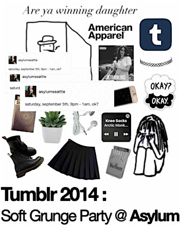 TUMBLR 2014: a soft-grunge dance party