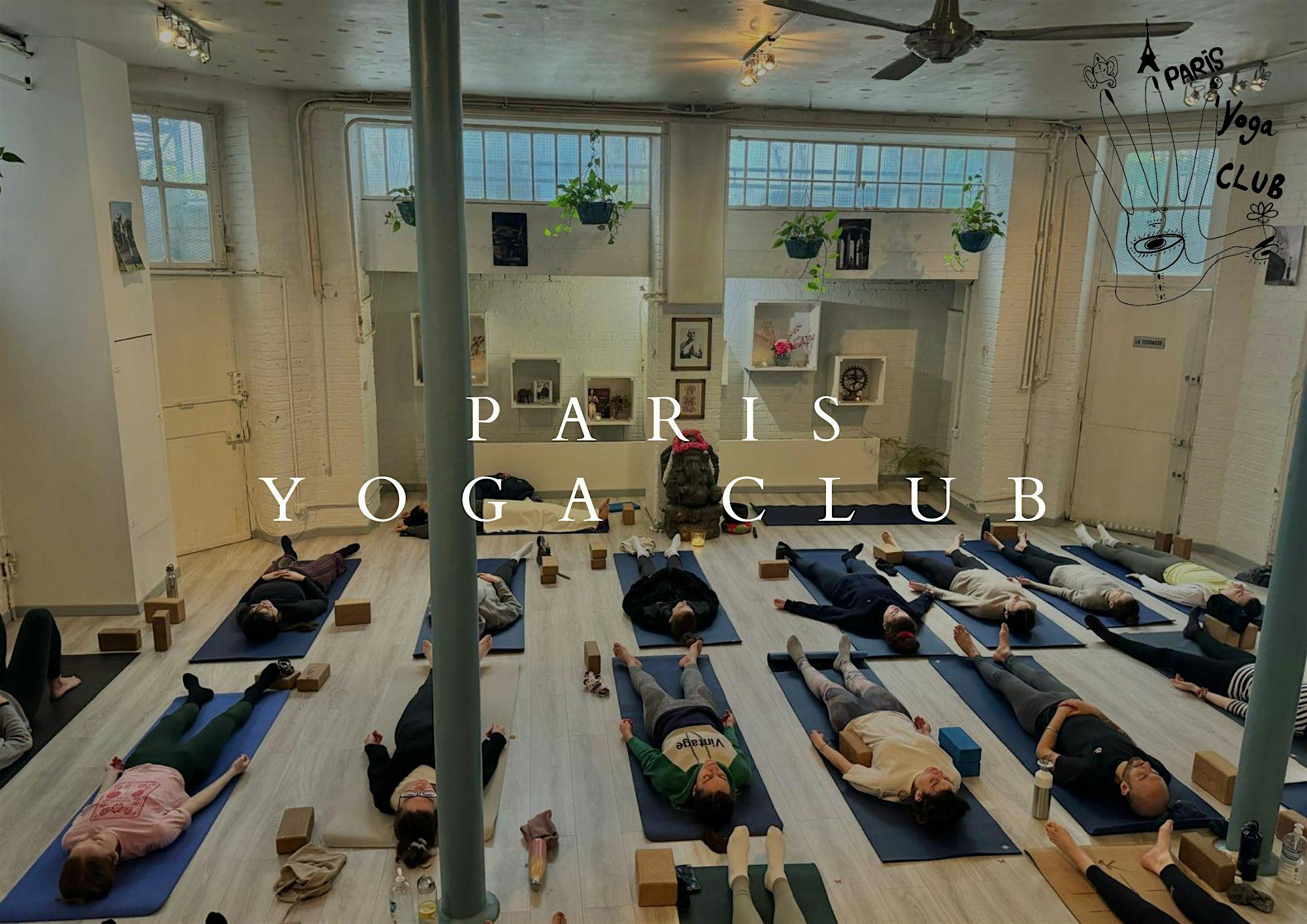 Paris Yoga Club September 6 with Gwen