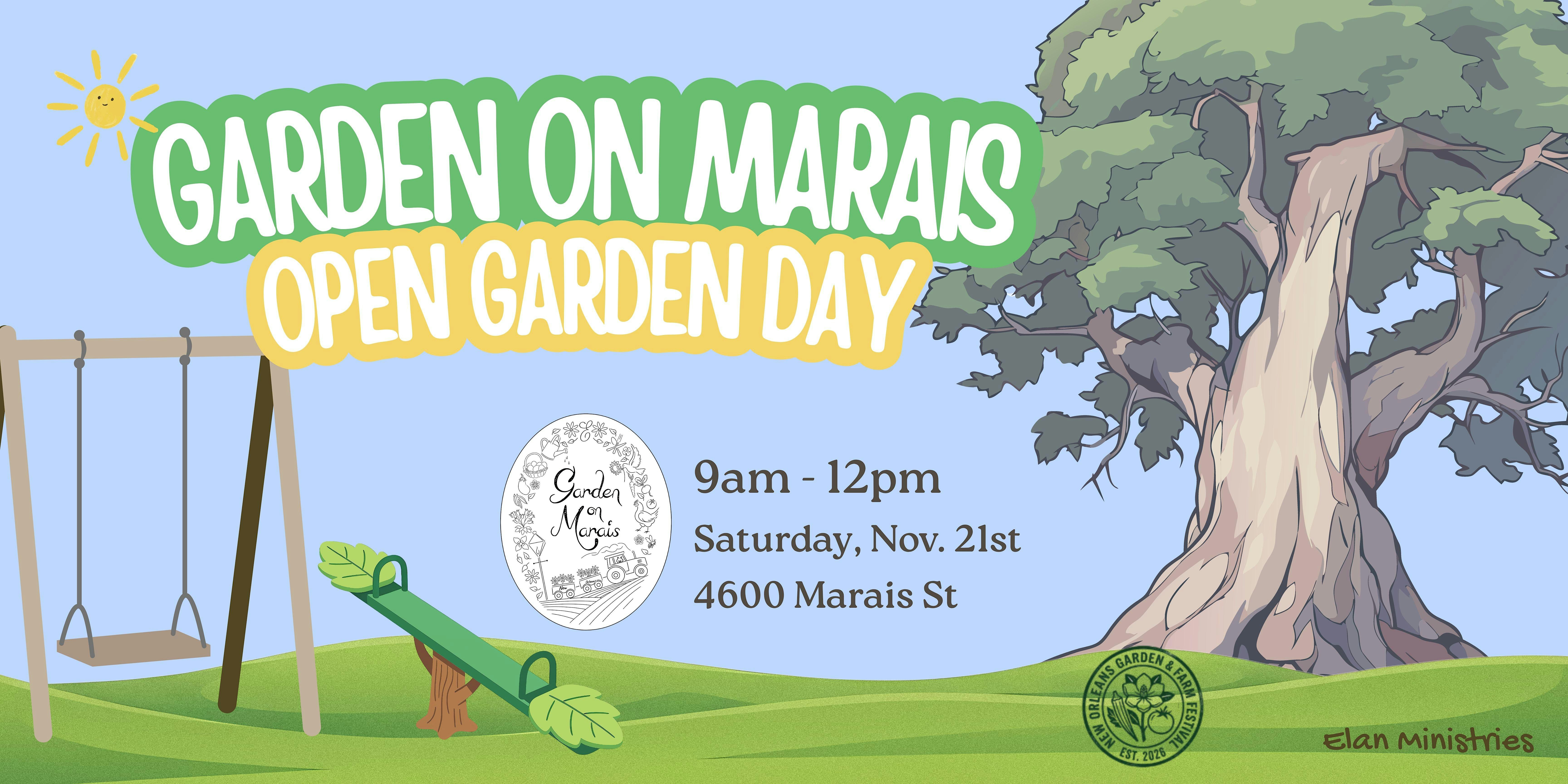 Open Garden Day at Garden On Marais