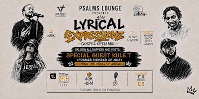 Lyrical Expressionz - Rappers & Poets Gospel Open Mic