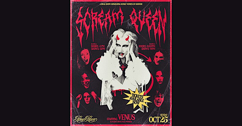 VENUS PRESENTS: SCREAM QUEEN