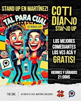 GRATIS: Cotidiano Club de Comedia Stand Up: ZONA MARTINEZ