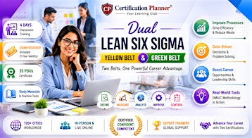 Minneapolis Lean Six Sigma Yellow & Green Belt | Business & Ops Excellence