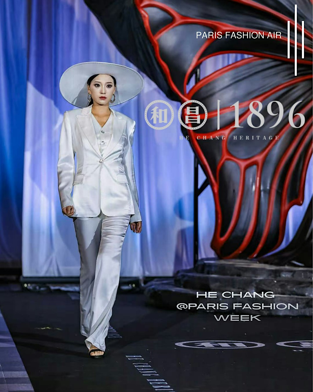 HE CHANG @Paris Fashion Week: Paris Fashion Air